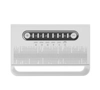 Tashace Sleep Sound Humidifiers Diffuser,Aromatherapy Essential Oil Bluetooth Speaker White Noise Machine with 7 LED Color Lights,8 Soothing Sounds,Timer, Waterless Auto Shut Off