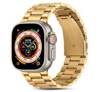 Tasikar Straps Compatible with Apple Watch Ultra Ultra 2 49mm Premium Stainless Steel Metal Strap Compatible for Apple Watch Ultra 2 Ultra, Gold