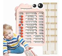 Task Board Checklist Table, Task Board for the, Sliding Routine, Develop Good Habits with the Workplace Checklist Slider of the t