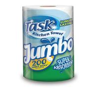 Task Kitchen Towel Jumbo Roll 2 Ply