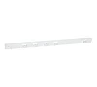 Task Lighting & Power Task Lighting and Slim Angle Power Strip with USB-A/C on the Right (White, 30")