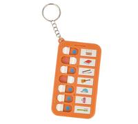 Task Plan Children - Memory Card Discipline Keyring | Portable Routine Aid Fun Overview for Personal Development Nursery Home Teaching Aid Motivation Plan