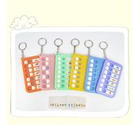 Task Tracker - Routine Chart 10 x 5.8 cm | Checklist for Children, Portable Control Board of Contróllo List of Routine Planning Activity Tracker in ABS Co