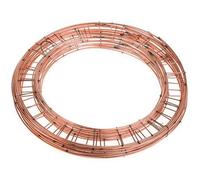 Taskar 12" 30Cm Wire Wreath Making Ring Copper 20 Pack