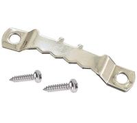 Taskar 20 Pack Sawtooth Picture Frame Hanger 45mm Silver Nickel + Screws