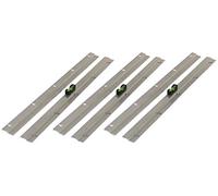 Taskar (3 Pack) Heavy Duty Picture & Mirror Hanger Z Bar 450mm 18" + Easy Level