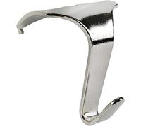Taskar Chrome Heavy Duty Picture Rail Hooks (4 Pack)