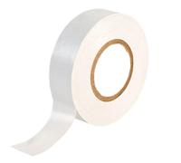 Taskar Electrical Insulation Tape Pvc Flame Retardant White 20M (10 Pack)