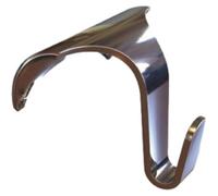 Taskar Large Chrome Heavy Duty Picture Rail Hooks (10 Pack)