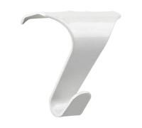 Taskar Large White Picture Rail Hooks For Picture Hanging Pack of 10