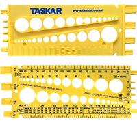 Taskar Nut & Bolt Measuring Gauge & Screw Pitch Checker (Imperial/Metric)