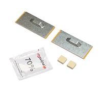 Taskar Picture Hanging Plate Kit Self Adhesive for Art, Panels, Mirrors 80x40mm (20)