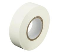 Taskar Premium Electrical Insulation Tape PVC Flame Retardant 19mm x 20m (1, White)