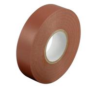 Taskar Premium Electrical Insulation Tape PVC Flame Retardant 19mm x 20m (5, Brown)