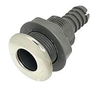 Taskar Thru-Hull Bilge Skin Fitting 3/4" 19mm Boat Marine Stainless Steel Drain Plug