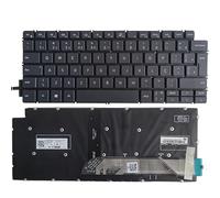 TASLIN OEM NEW Brazil BR/Latin LA laptop Keyboard FOR DELL Inspiron 13-5390 5391 7390 7391 Latitude 3301 3410 black silver Accessories (Color : Black BR backlit)