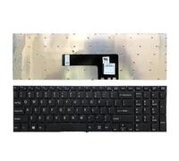 TASLIN OEM US Laptop Keyboard for Sony VAIO Fit SVF152C29M SVF152C29L SVF15E Black/silver/white Accessories (Color : Nero)