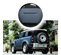Tasman Blue Spare Tire Cover fits for Land Rover Defender 110 90 130 2020 2021 2022 2023 2024 2025 ABS Spare Tyre Wheel Cover Protector (Tasman Blue+Glossy Black+Black Letter)