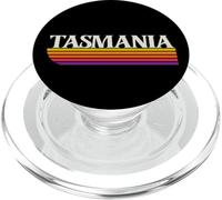 Tasmania Australia Retro Graphic - Tasmania AUS PopSockets PopGrip for MagSafe