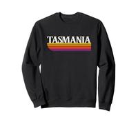 Tasmania Australia Retro Graphic - Tasmania AUS Sweatshirt