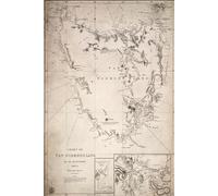 Tasmania Map Journal: Vintage 1814 Map of Tasmania Notebook (Blank Lined Journal, 6"x9" Lined Pages, 200 pages)