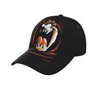 Tasmanian Cartoon Devil Taz Anime Baseball Cap Anime Hats AdjustableCaps Cool Dad Hat for Men Women Teens Best Gift Black