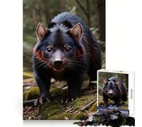 Tasmanian Devil Animal 1000 Piece Jigsaw Puzzles for Adults Jigsaw Memory Lift Slow Enjoy Image Assembly Creative Gift (50x75cm)