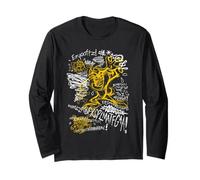 Tasmanian Devil Sketch Scribble Taz Long Sleeve T-Shirt