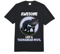 Tasmanian Devils Awesome Like a Tasmanian Devil Comfort Colors Adult Heavyweight T-Shirt