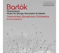 TASMANIAN SYMPHONY O - BARTOK DIVERTIMENTO MUSIC FOR STRINGS PERC - J123z