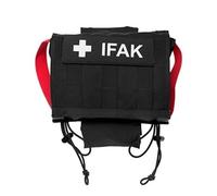 Tasmanian Tiger Head Rest IFAK - First Aid Pouch for Car Seat Headrest, Quick Access, TacVec Series, Black - OneSize