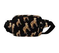 Tasmanian Tiger Travel Fanny Pack Crossbody Waist Packs with Adjustable Strap Sling Bag