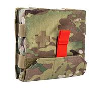 Tasmanian Tiger TT IFAK Pouch S MKII Medic Extra Pouch for Molle Compatible Empty First Aid Kit with Removable Panel, Multicam, Tactical/Military