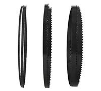 TASP 3PCs 1425mm Bandsaw Blades Set (3.2mm 6.35mm 10mm Wide) | Compatible with Delta 28-180 28-185, 8" Draper BS250 Nutool FOX Silverline Delta Wood Cutting Band Saw
