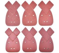 Taspire 60pcs Black and Decker Mouse Sander Pads, 10 x 40/80/120/180/240/400 Mouse Sander Pads Mixed, Mouse Sanding Pads