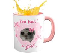 Tasse De Hamster - Tasse De Hamster Fantaisie, Tasse Animale Unique Pour Le Café Et Le Thé | Tasse Mignonne De Forme De Hamster, Gift Amusant De Hamster, Maison Adorable De Tasse D'animal, Amoureux