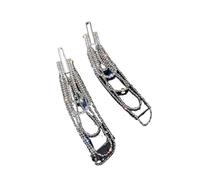 Tassel Dangle Earrings Annual Meeting Banquet Personality Fashion Tassel Ultra Long Shiny Earrings Earrings Show The Face A Small Number(Color2)