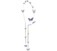 Tassel Headband Bands Hair Accessories Diamond Butterfly Tassel Hair Headpiece for Women