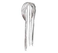 Tassel Headband Summer Fringe Hair Bands Rhinestone Headbands Headpiece for Women