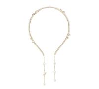 Tassel Headband Women Rhinestone Headband Tassel Hairband Headpiece for Women