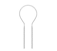 Tassel Headband Women's Outing Rhinestone Headband Tassel Hair Bands Headpiece for Women