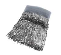 Tassel Trim 18cm Sequin Fringe Trim Tassel Glitter Lace Fringes for Dance Clothes Dresses Decorative DIY Sewing Accessories(Color3,3Yards)