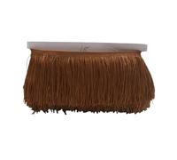 Tassel Trim 9/15/20/28cm Tassel Fringe Trim Polyester Long Fringes Sewing for Clothes Dress Curtain Tape Tassels for Crafts Accessories(Brown,15cm)