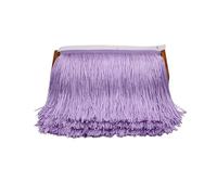 Tassel Trim 9/15/20/28cm Tassel Fringe Trim Polyester Long Fringes Sewing for Clothes Dress Curtain Tape Tassels for Crafts Accessories(Lilac,9cm)