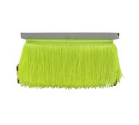 Tassel Trim 9/15/20/28cm Tassel Fringe Trim Polyester Long Fringes Sewing for Clothes Dress Curtain Tape Tassels for Crafts Accessories(Fluorescent Yellow,9cm)
