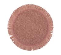 Tasseled Placemat Features Woven Paper Place Mat Absorbent Spill Proof For Daily Use And Outdoor Event Place Mats Dinner Table Mat
