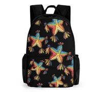 Tassels Stars Mexican Piñata Fashion Backpack Cute Mini Bag Daypack Unisex