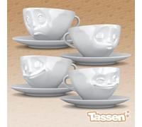 Tassen Emotion Cups - expression, kissing, grinning, oh please, happy, snoozy, t