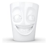 FIFTYEIGHT PRODUCTS Mugs with Handle Funny (Porcelain, 350 ml, White, Made in Germany)