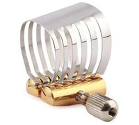 Tassety 1 PCS Alto Saxophone Clamp Instrument Mouthpiece Ligature Clip Sax Clip Gold&Silver